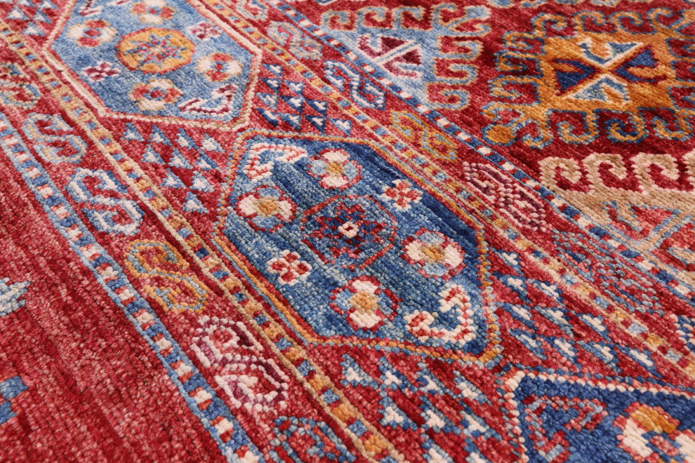 2' 7" X 9' 11" Tribal Persian Gabbeh Hand Knotted Wool Runner Rug Q10970