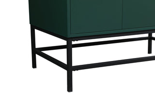 Home Living 22" Modern Green-Light Bathroom Vanity