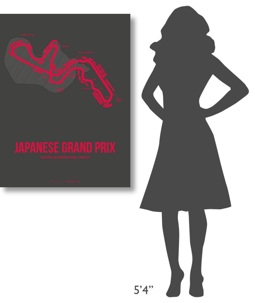 "Japanese Grand Prix 3" Fine Art Print