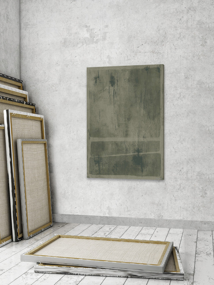 "Unequal Division" Painting Print on Wrapped Canvas, 30x45