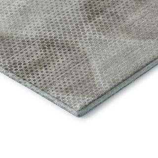 Premium Machine Washable Mayfield AMF539 Gray 1'8" x 2'6" Rug