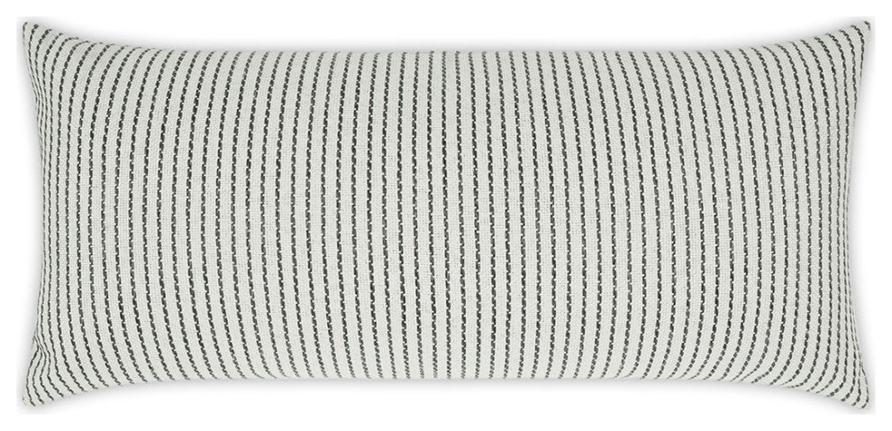 Outdoor Linus Lumbar Pillow - Charcoal