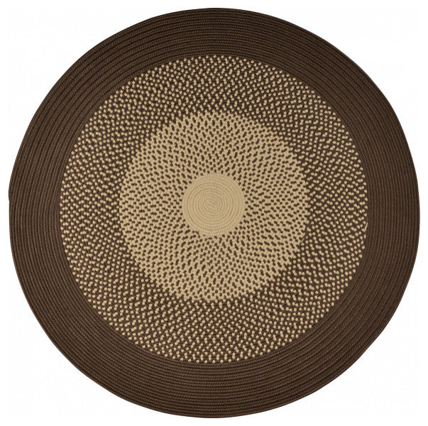 Colonial Mills Rug Seadog Bright Brown Round, 9x9