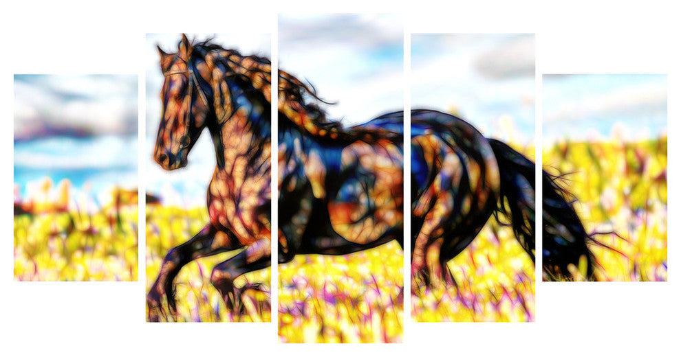 "Ride Free Horse" Canvas Painting