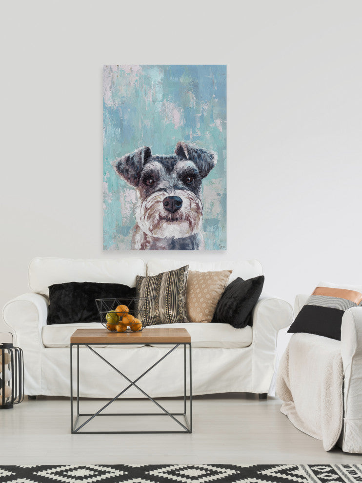 "Felix Is Hungry" Painting Print on Wrapped Canvas, 20x30