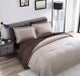 The Nesting Company Chestnut Reversible 7-Pc BIB Comforter Set-King-Khaki/Brown