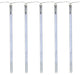 Snowfall 2 Sided Tube Set 20", 320 White LED Lights, 5 Piece