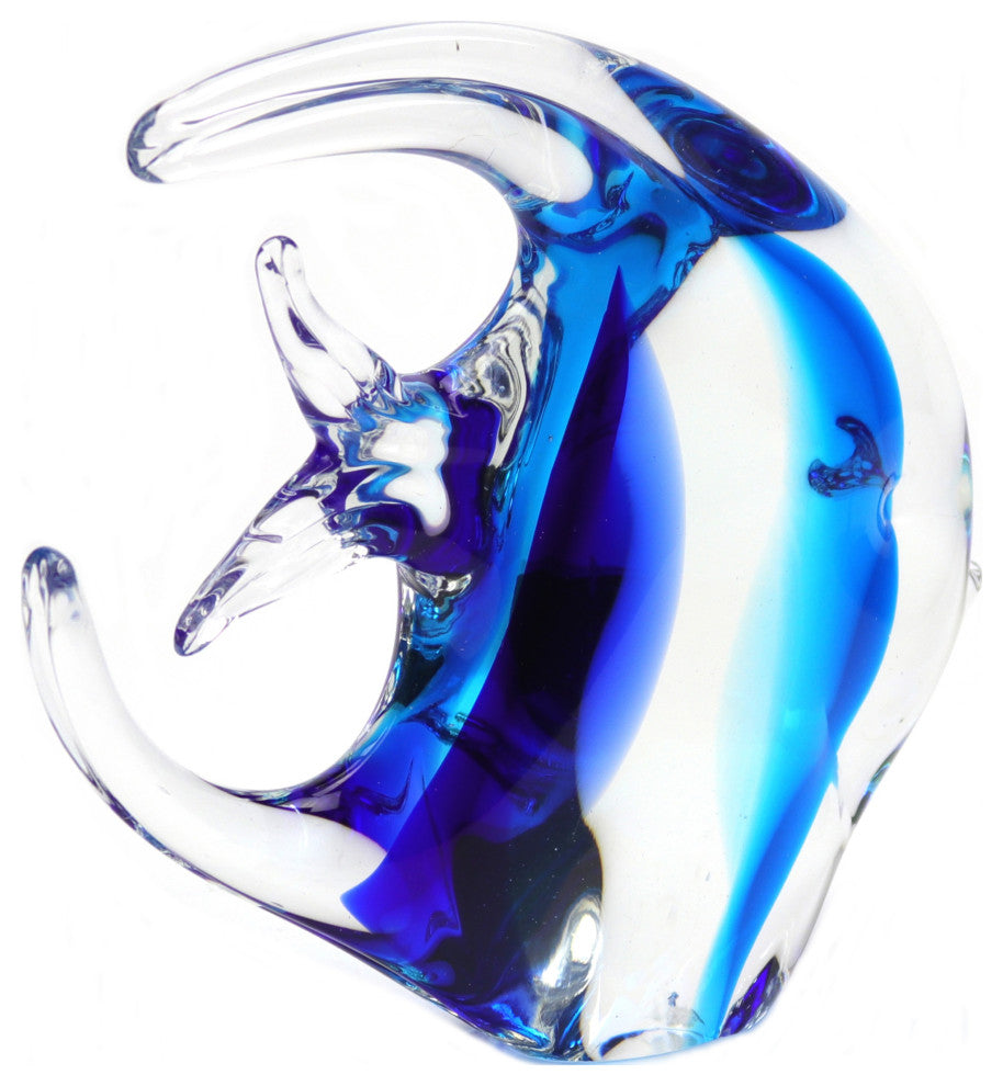 Murano Glass Moon Fish