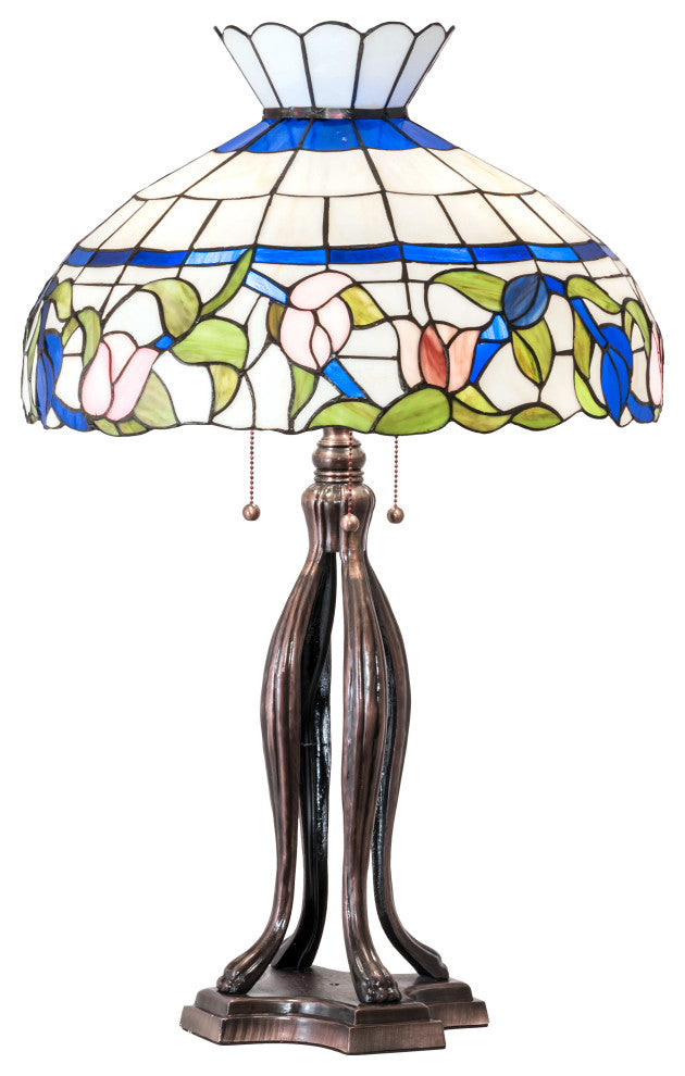 31 High Rose Vine Table Lamp