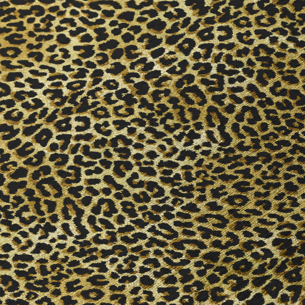 Indoor/Outdoor Mali ML2 Gold Machine Washable 6' x 6' Round Rug