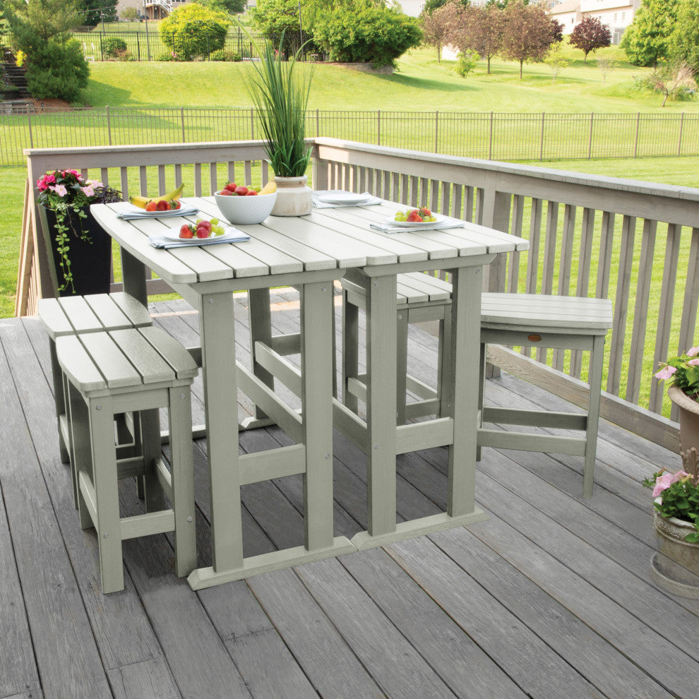 Lehigh 6pc Counter Height Balcony Set, Eucalyptus