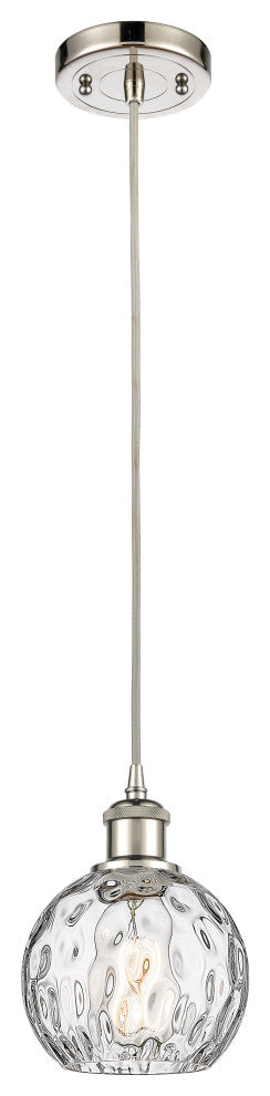 Innovations 516-1P-PN-G1215-6 1-Light Mini Pendant, Polished Nickel