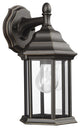 Generation Lighting Lighting Small 1-Light Downlight Outdoor Lantern, Bronze