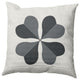 Lucky Clover St. Patrick's Day Indoor/Outdoor Throw Pillow, Pepper, 16x16"
