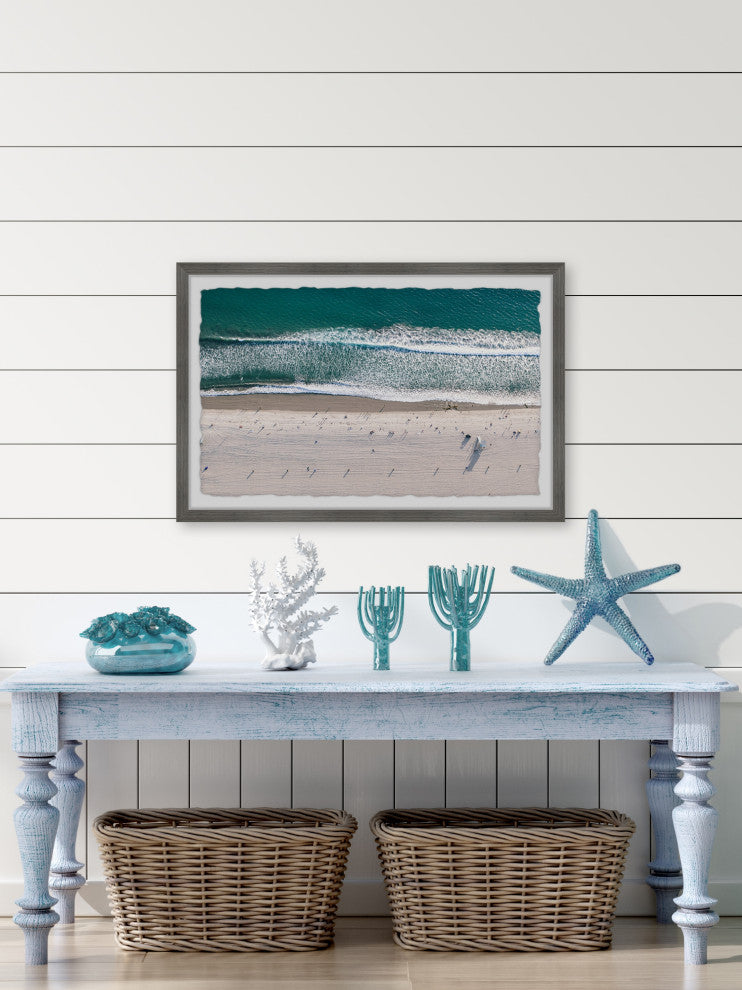 "We Love Summer" Framed Painting Print, 18x12