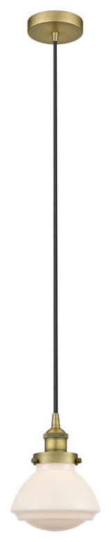 Innovations 616-1PH-BB-G321 1-Light Mini Pendant, Brushed Brass