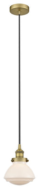 Innovations 616-1PH-BB-G321 1-Light Mini Pendant, Brushed Brass