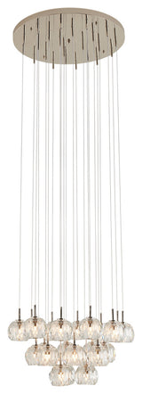 Crystal Cluster Chandelier