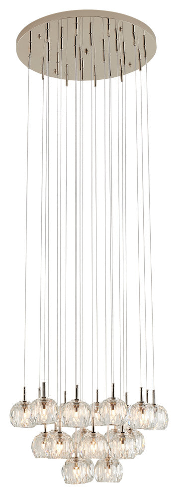 Crystal Cluster Chandelier