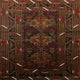 Ahgly Company Indoor Square Mid-Century Modern Area Rugs, 6' Square