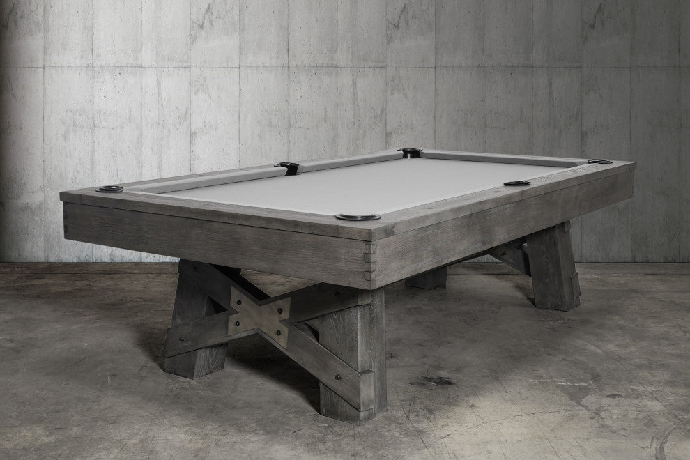 Nixon Billiards Georgia 8' Slate Pool Table With Professional Installation