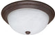 Nuvo 3-Lights 13W Fluorescent Old Bronze Close-to-Ceiling Light