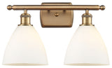 INNOVATIONS LIGHTING 516-2W-BB-GBD-751-LED Ballston Dome Bath Vanity Light