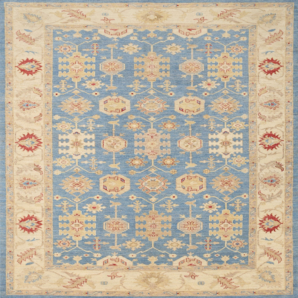 Ahgly Company Indoor Square Traditional Area Rugs, 5' Square