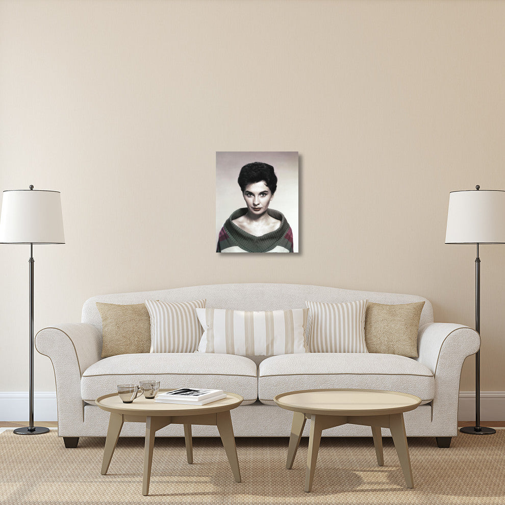 "Jean Simmons" Stretched Canvas Giclee by Hollywood Photo Archive, 25x30"