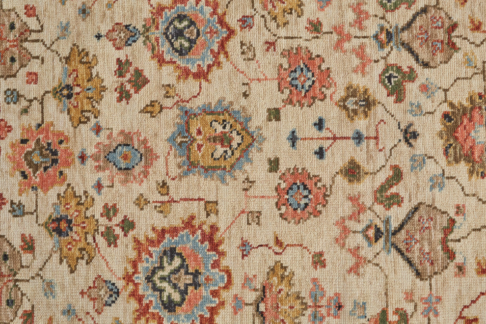 Weave & Wander Irie, Rust Orange/Gray, 7'-9" x 9'-9" Rug