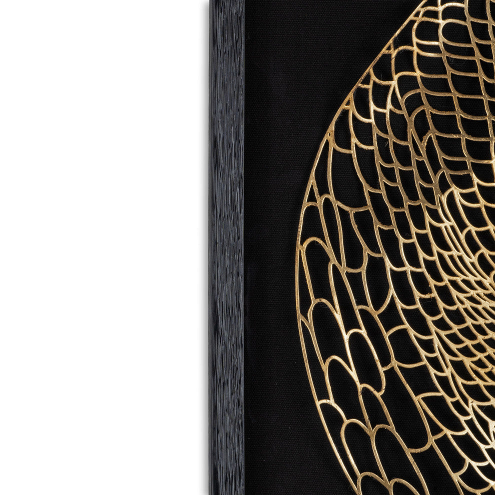 Laced Moon, 24" Shadow Box, Laced Moon I