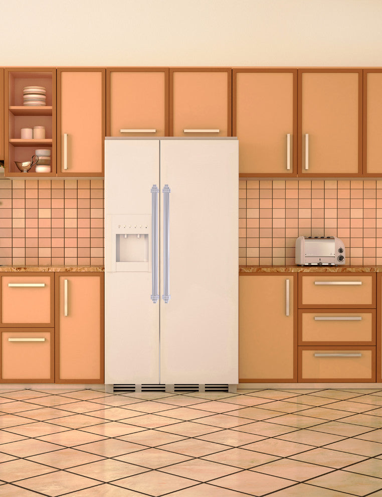 18" Refrigerator Pull, Polished Brass