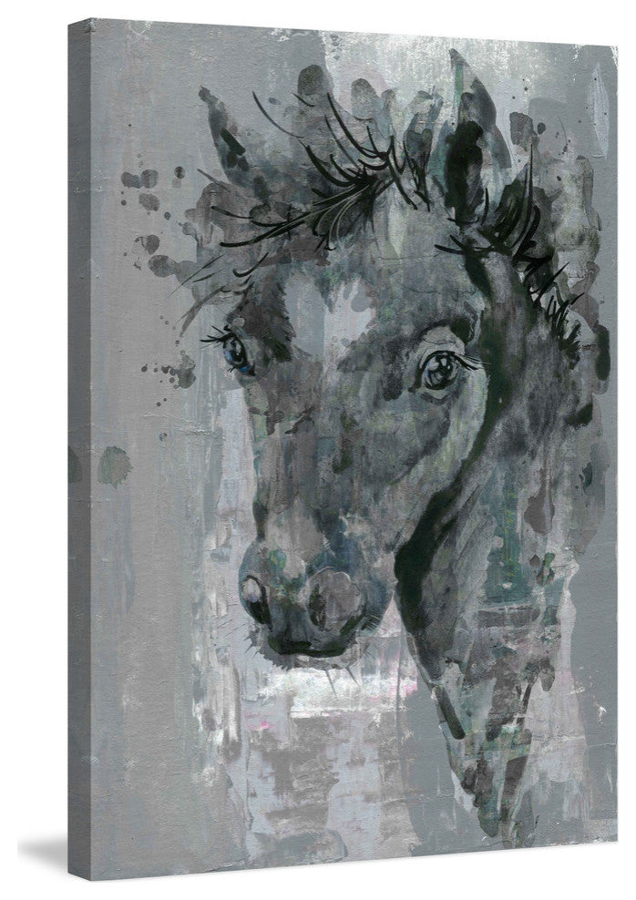 "Sweet Stare" Painting Print on Wrapped Canvas, 24"x36"