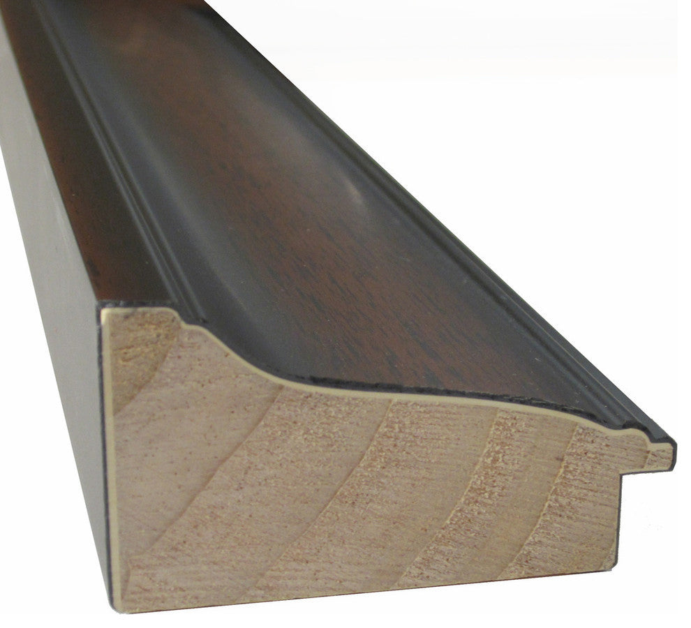 Wall Mirror Choose your Custom Size, Cyprus Walnut