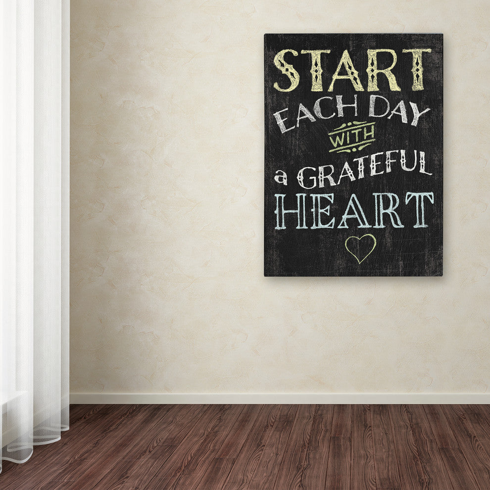 "Winsome Words I" by Moira Hershey, Canvas Art, 24"x18"