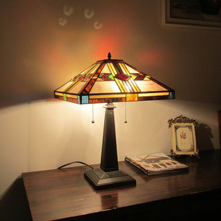 CHLOE Lighting CH3T237IM16-TL2 JEREMIAH Blackish Bronze 2 Light Table Lamp