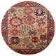 Ahgly Company Indoor Round Mid-Century Modern Area Rugs, 7' Round