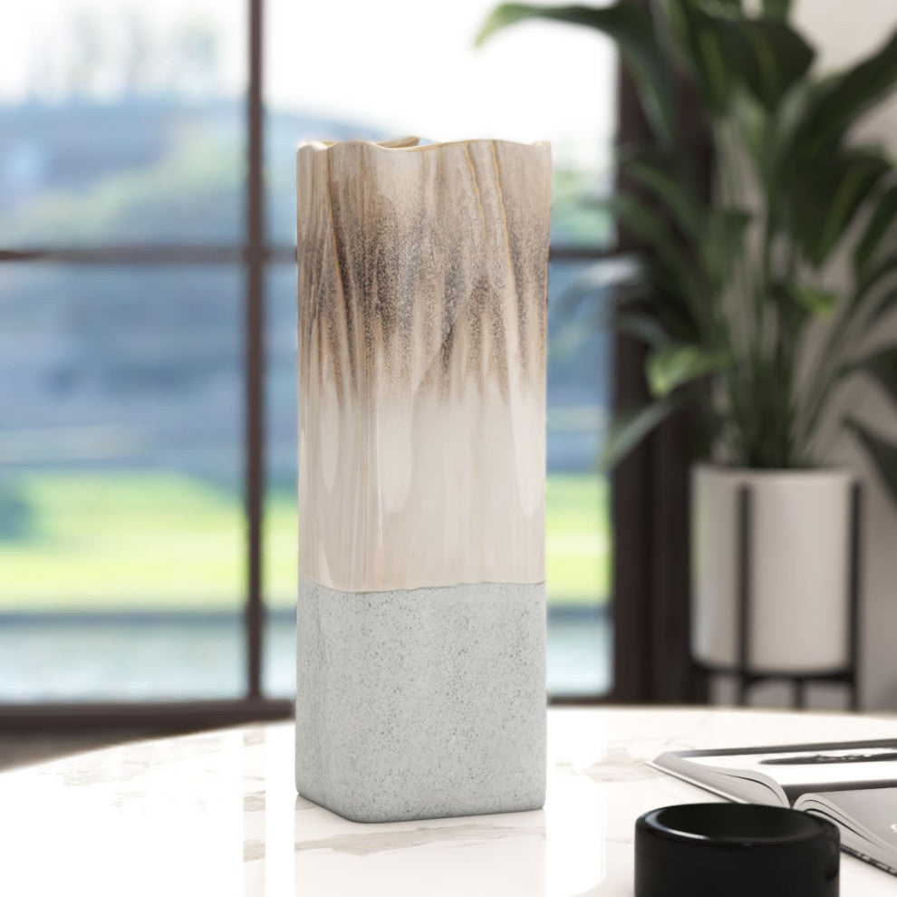 Saunton Ceramic Table Vase, Large