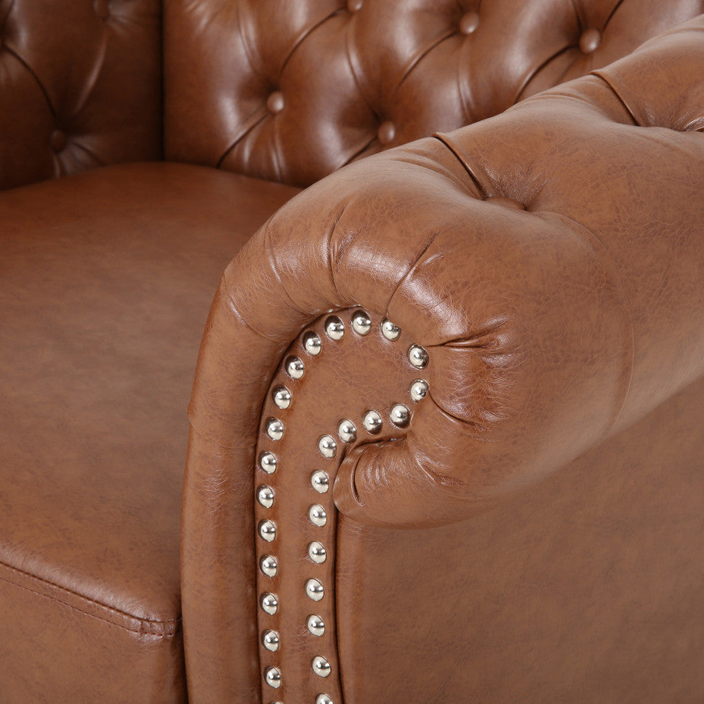 Chaim Chesterfield Club Chair