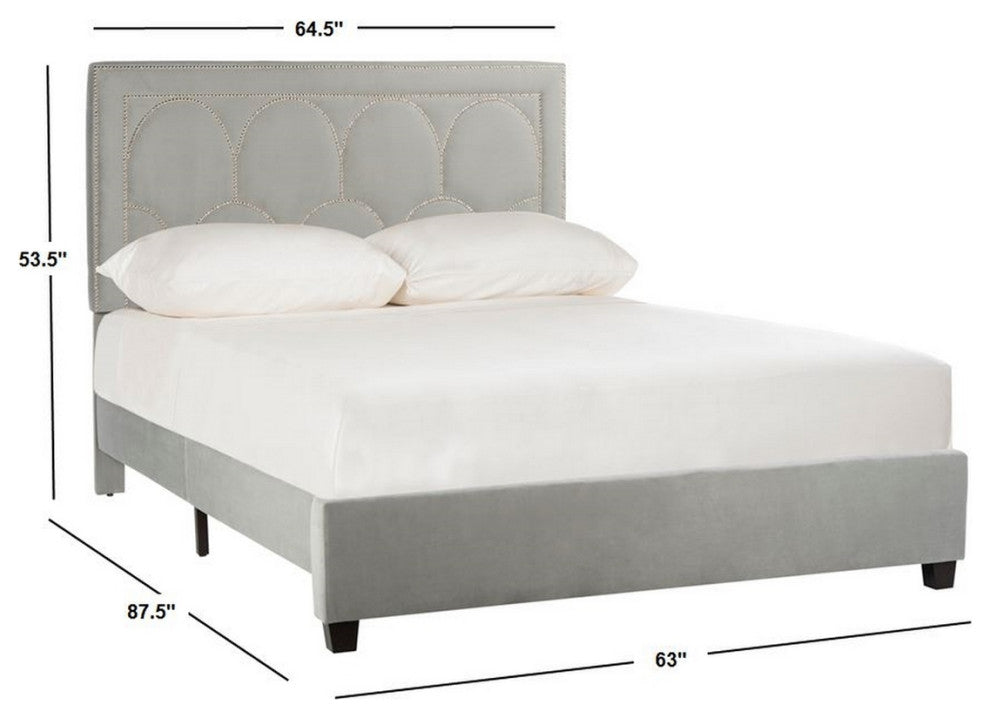 Safavieh Solania Bed, Grey