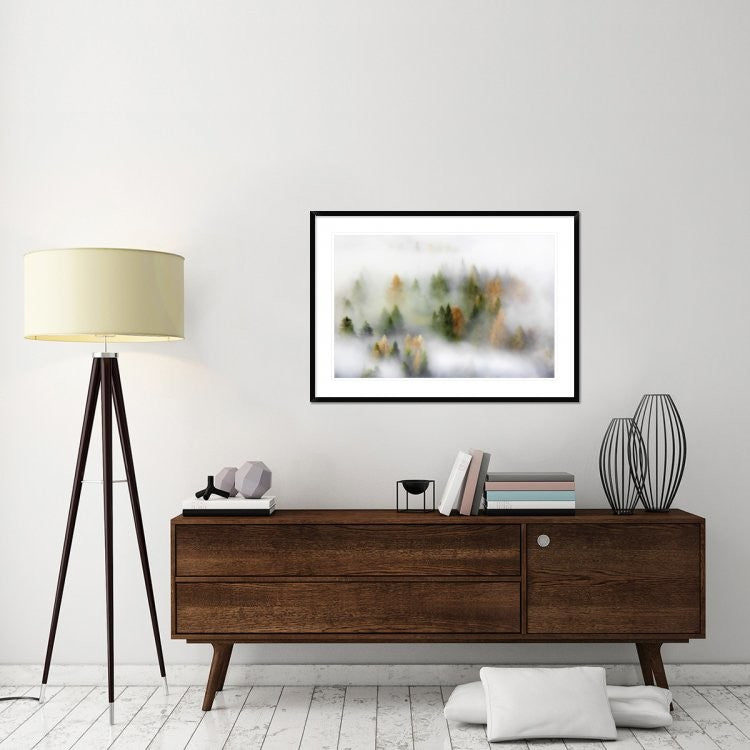"Autumn Dream" Framed Digital Print by Kristjan Rems, 44x32"