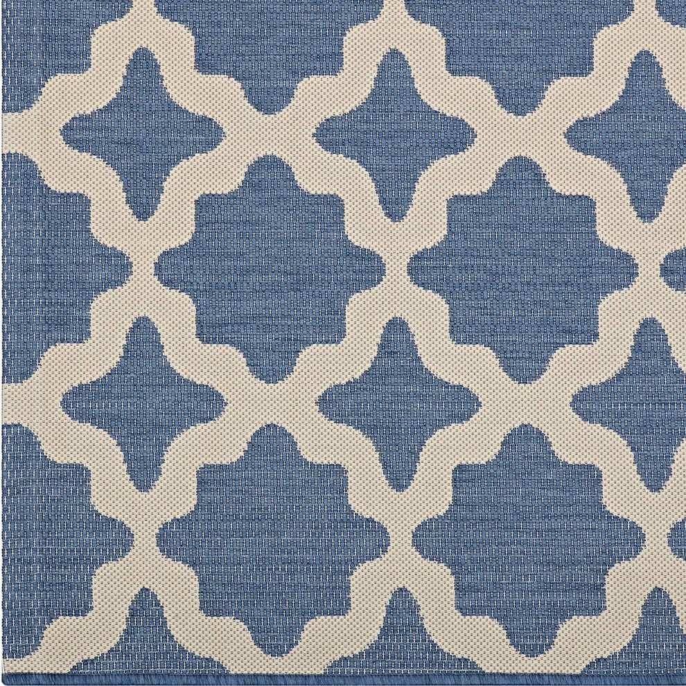 Cerelia Moroccan Trellis 8x10 Indoor and Outdoor Area Rug