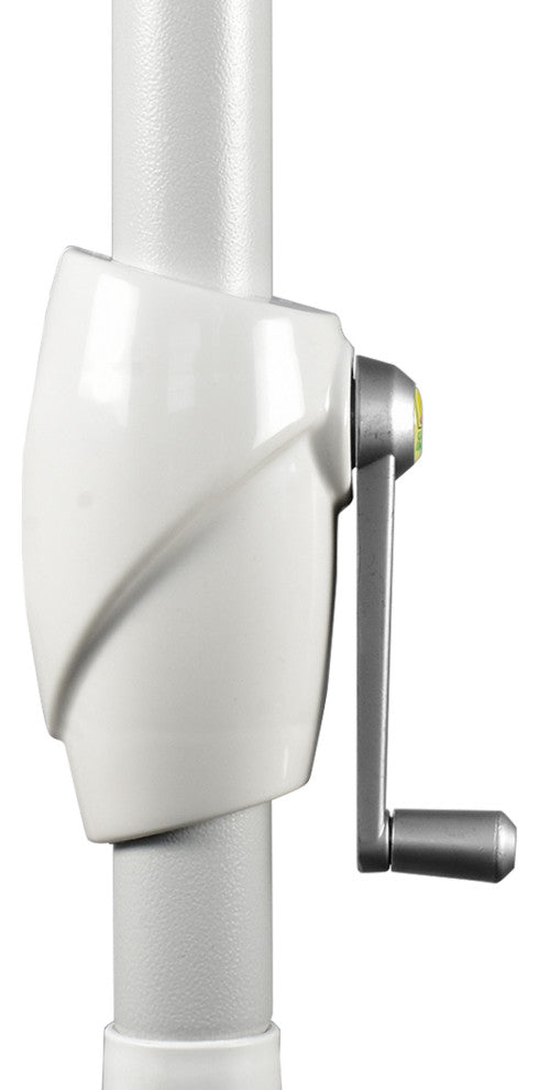 9' Aluminum Umbrella Push Tilt, Sunbrella, Astoria Lagoon