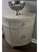 Zeitgeist Linen Demilune Chest