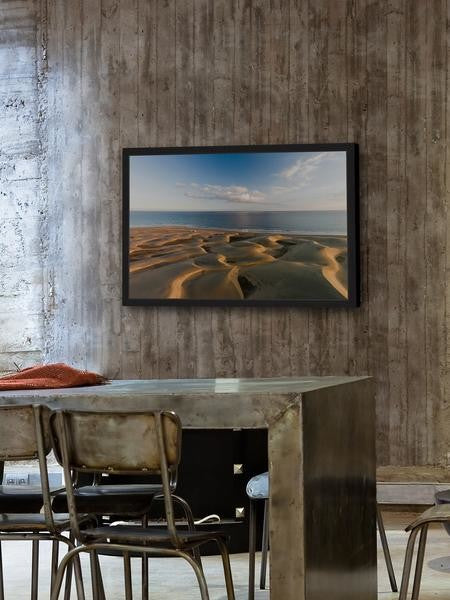 "Waves in the Sand II" Framed Painting Print, 45"x30"