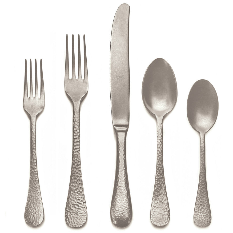 Epoque Flatware Set, Pewter Champagne, 20 Pcs.