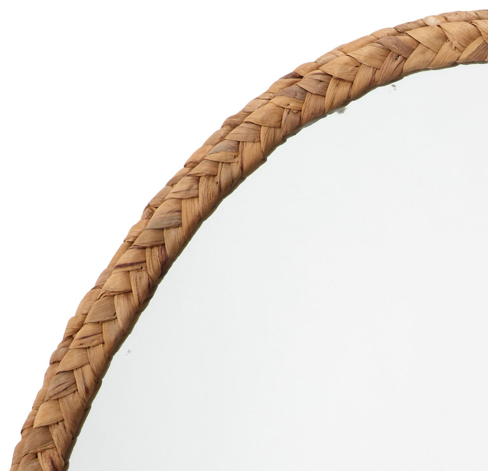 Sparrow Braided Oval Mirror