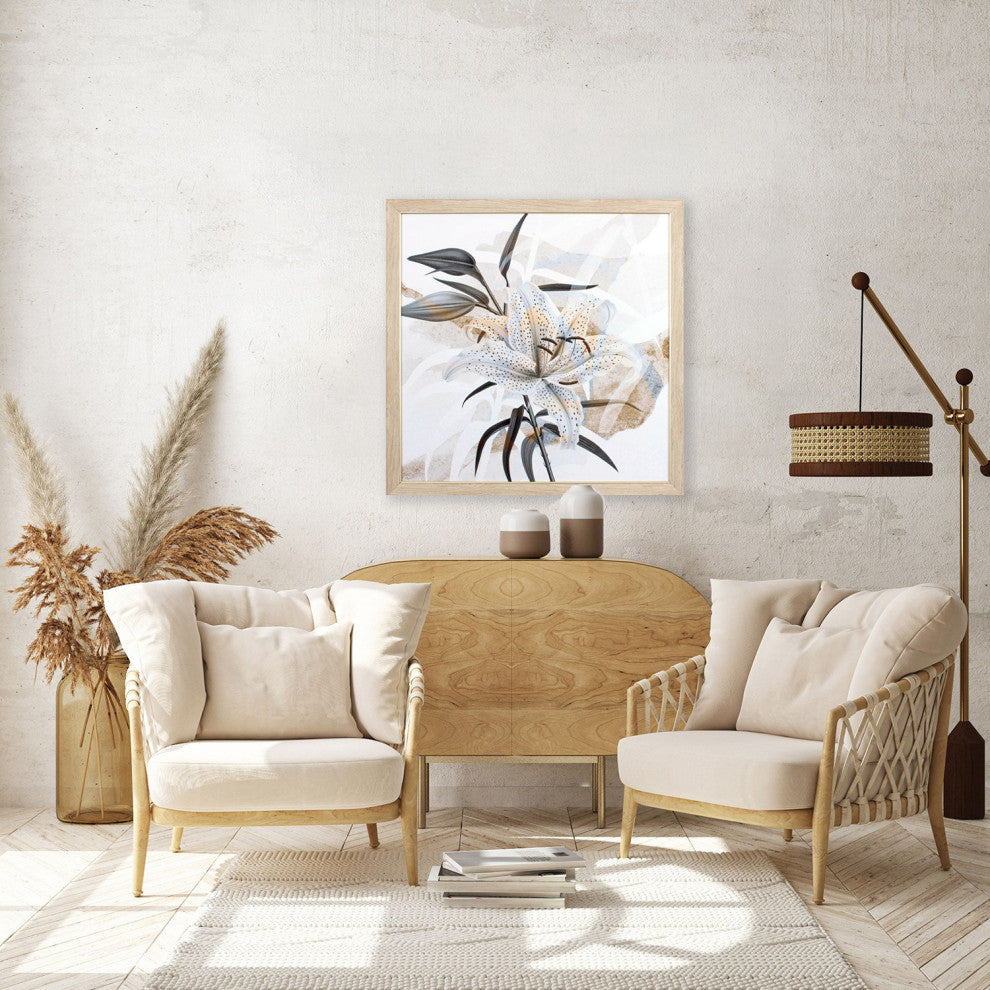 Graceful Garden III Framed Art