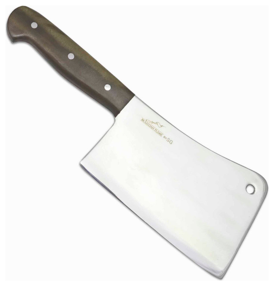 Chef Butcher 10" Stainless Steel Knife With Full Tang Handle