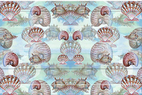 Shells Door Mat 18x26